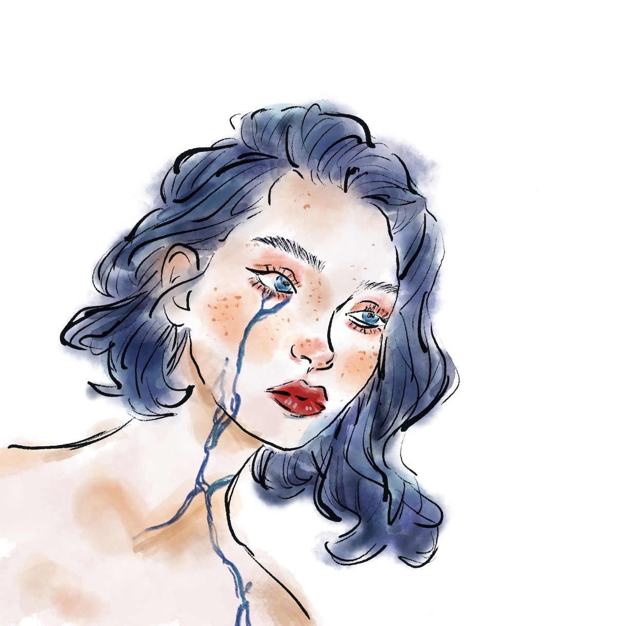 あなたの似顔絵ニュアンスで描きます ヘンテコな世界観であなたを表現します イメージ8