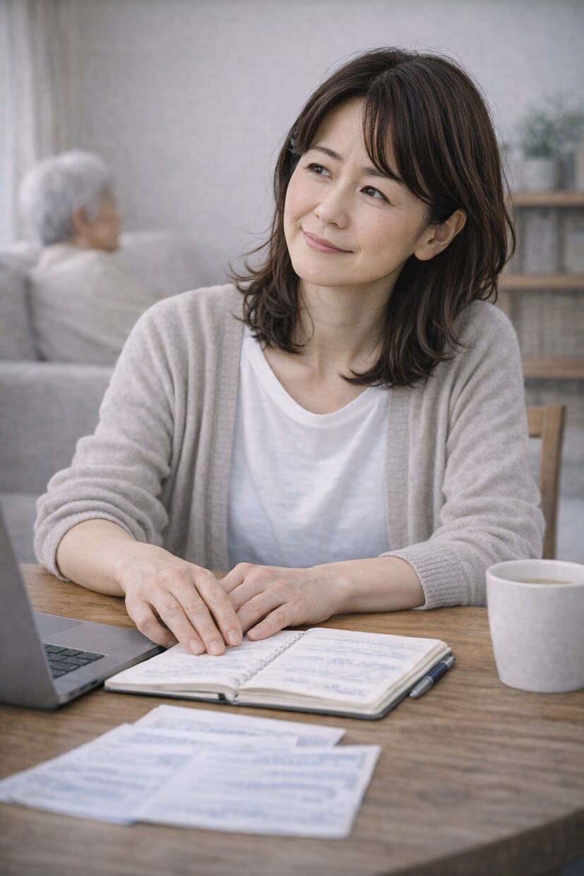 初めての親の介護で不安な気持ちをそのままお聞きます 限界になる前にひとりで抱えている不安を話しませんか？ イメージ9