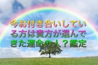 お付き合いしている方がツインか学びかをみます 今の彼はツイン？それとも学び？ イメージ1