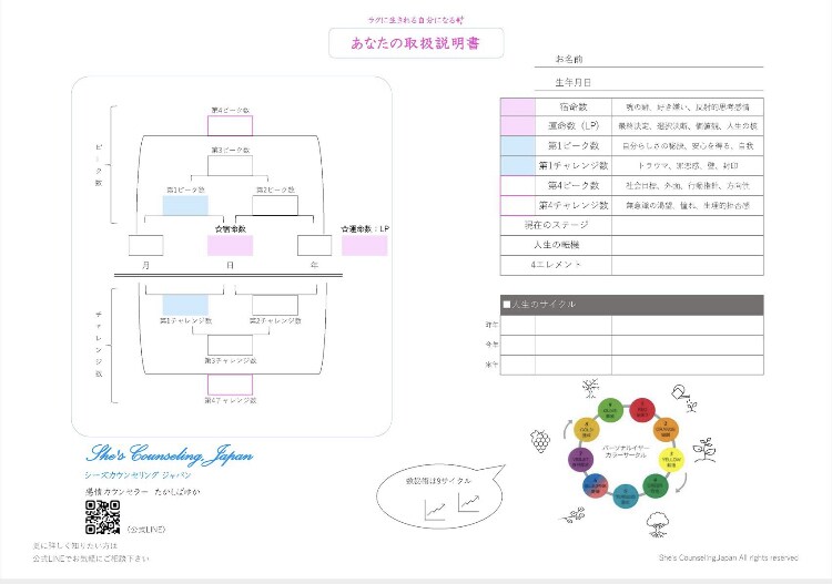まるで対面✨使命・魅力・人間関係　数秘鑑定します 【動画解説付き】で鑑定書だけより分かりやすい！ イメージ5