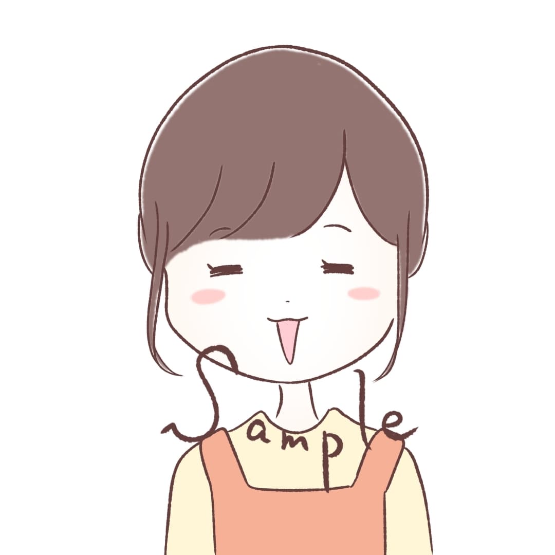 やさしく親しみやすいブログアイコン描きます 相手に受け入られやすい！あたたかいカラーとゆるさ イメージ3