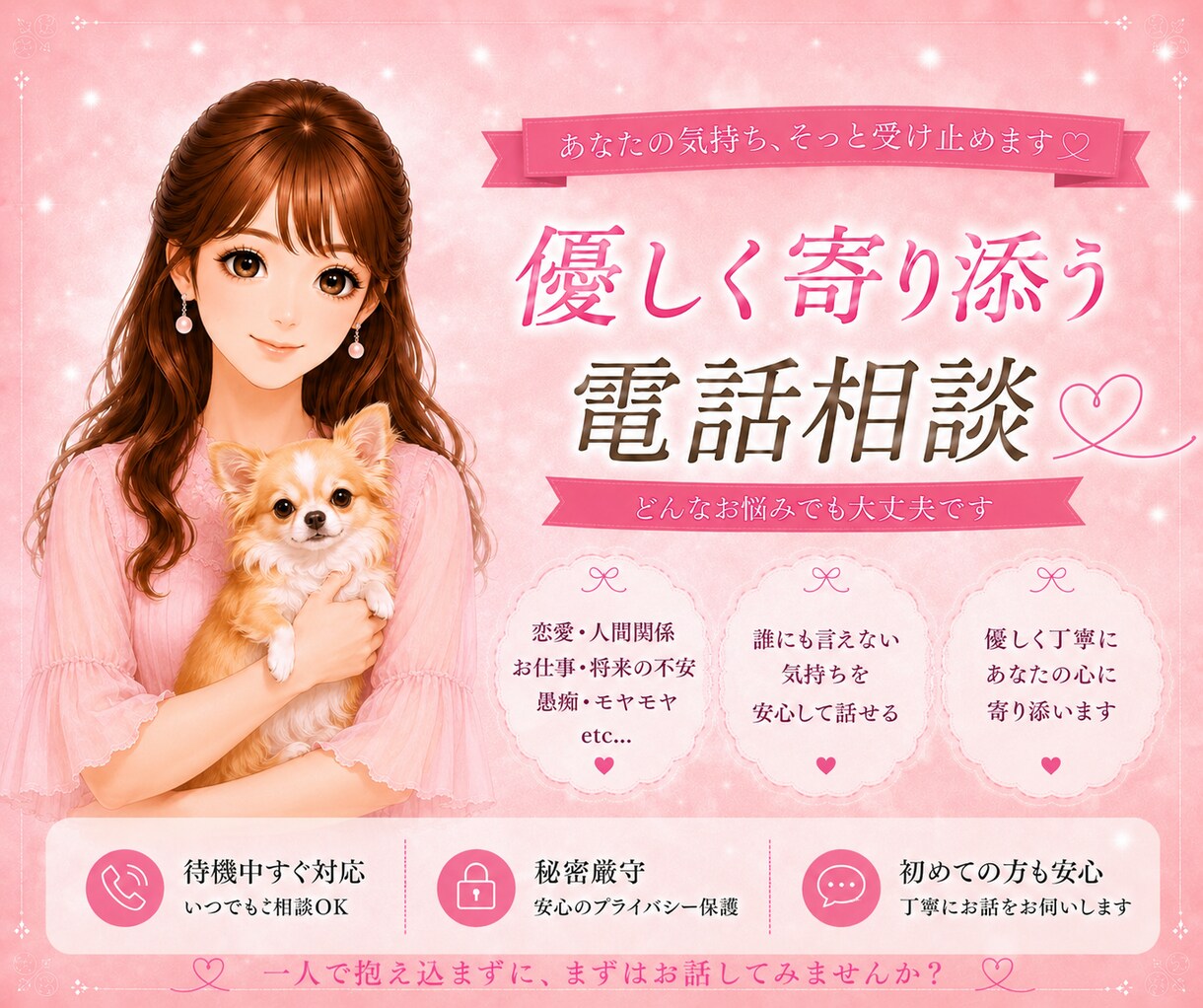 HSP♥️繊細さん♥️あなたの気持ちに寄り添います 生きづらさを感じている♥️いつも周りに気を遣って疲れてしまう イメージ10