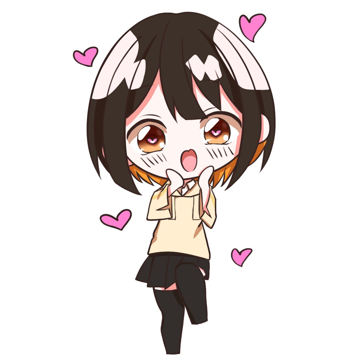 コミックイラストをお届けします アニメ、漫画調のイラストになります イメージ5
