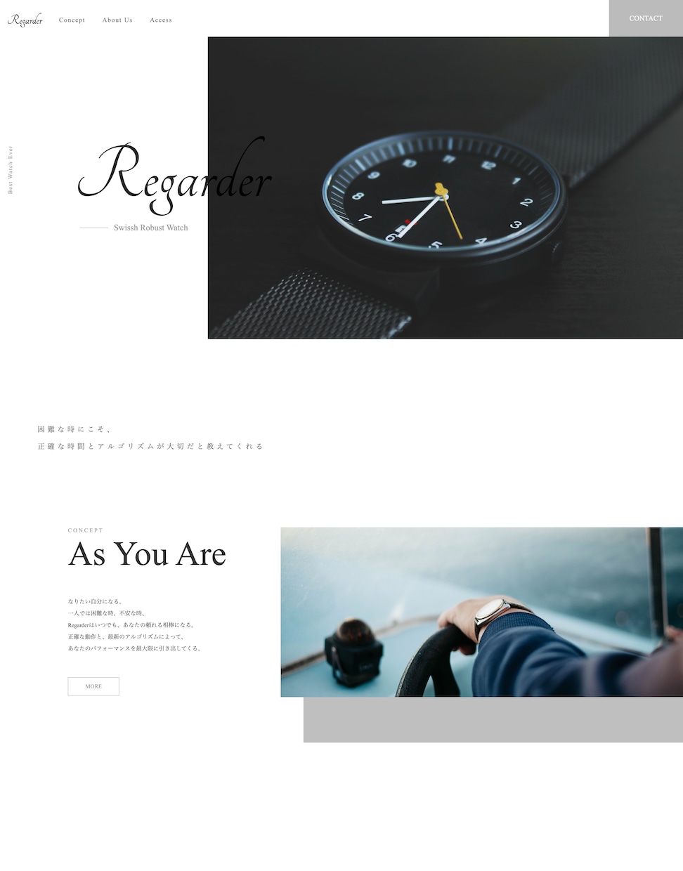 差をつけるWEBデザインを作成します コーディング+デザイン+レスポンシブ+(WordPress) イメージ5