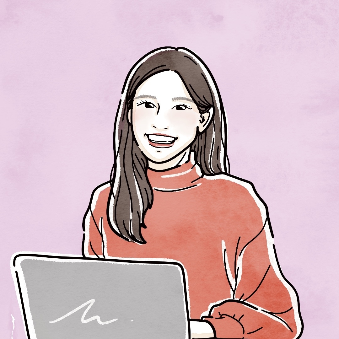 商用利用OK◎優しい印象の似顔絵アイコン描きます ◾️ビジネスアイコンや名刺におすすめ◾️お仕事線画イラスト イメージ6