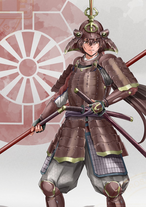 戦国の英雄・武将などの歴史的な人物キャラを描きます 奮い立つ戦国英雄・武将キャライラスト イメージ4