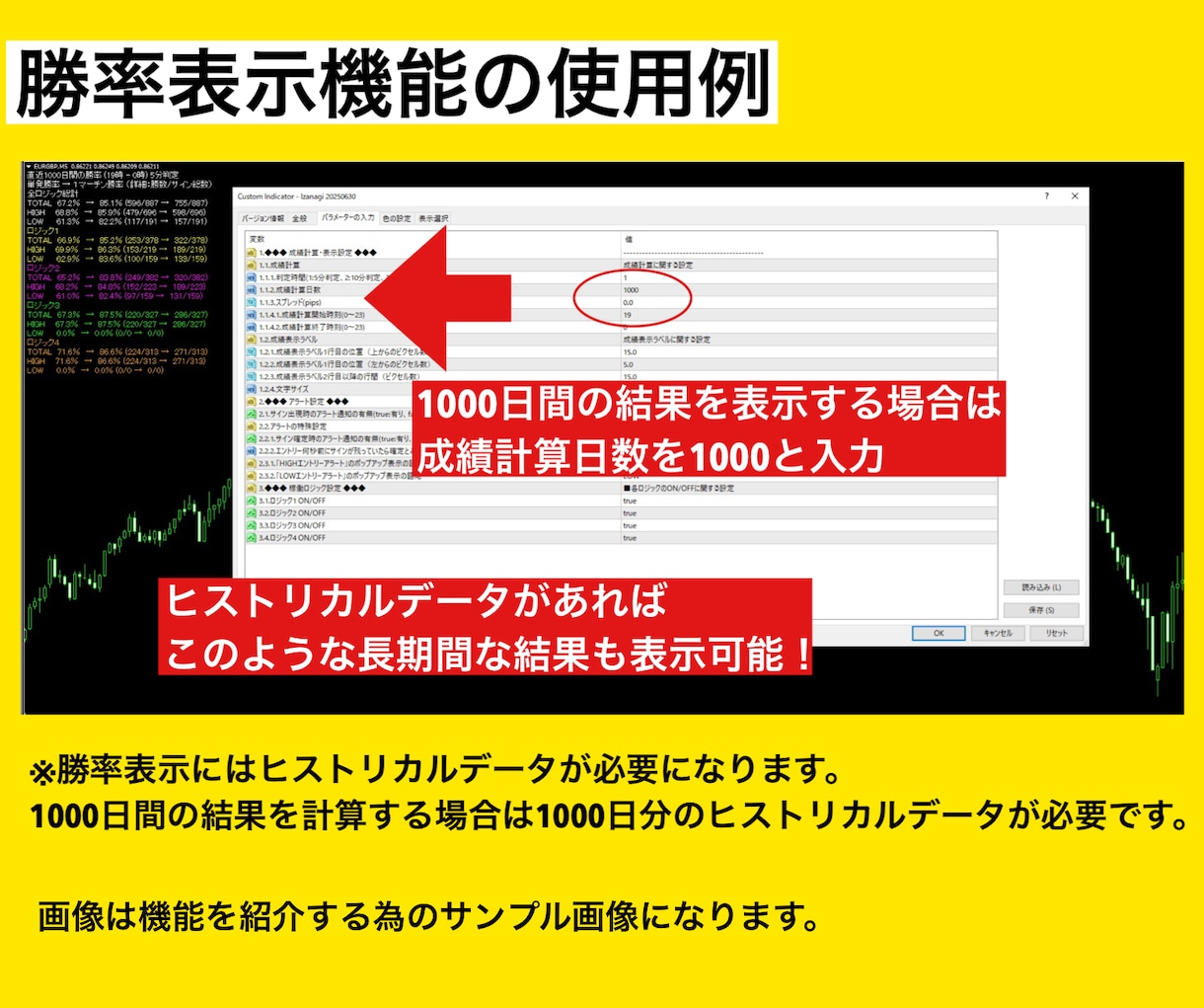 第8弾！最強のサインツールと手法をご提供します BO歴10年以上！追い求めた最高到達点のシステムです！ イメージ5