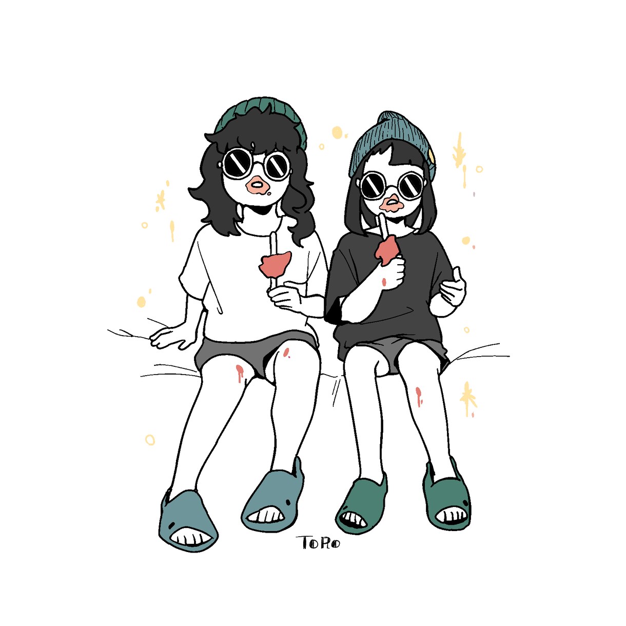 ゆるかわいいあなたの絵描きます 最短即日お渡し！あなたのイラスト描きます！ イメージ2