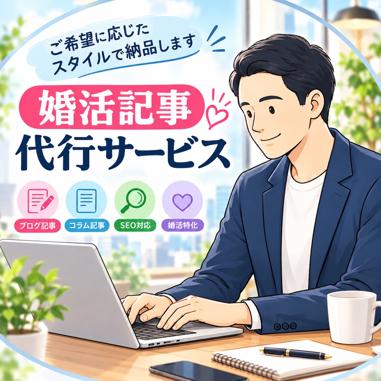 婚活・結婚相談所の記事を執筆します 結婚相談所10年の経験で読者に寄り添う記事を作成 イメージ1