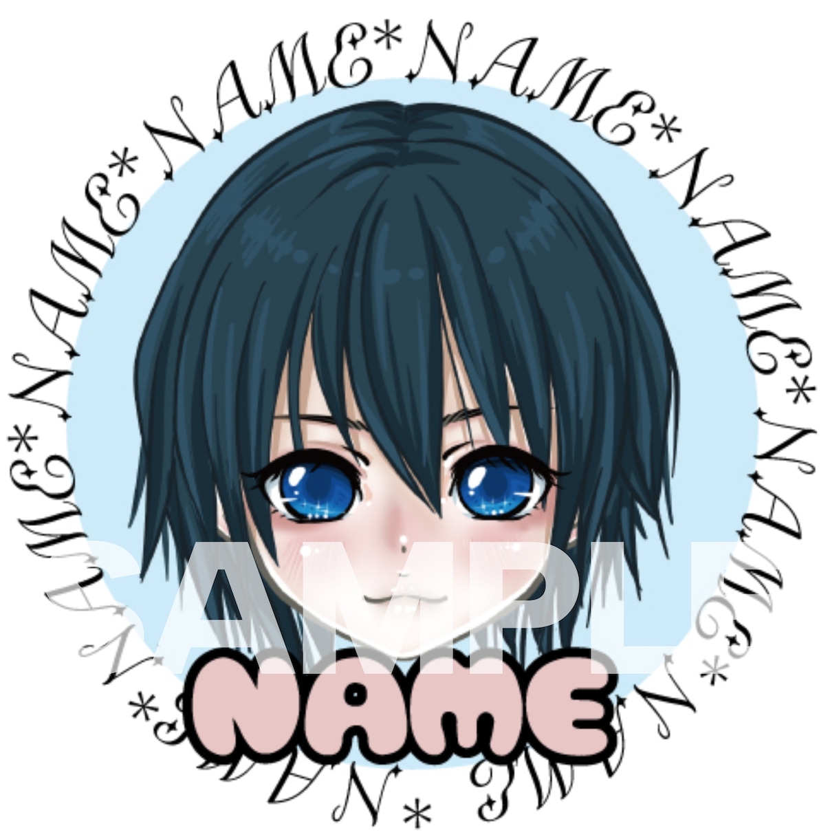 SNSアイコン描きます 御要望に合わせて色んなテイストで描きます イメージ2