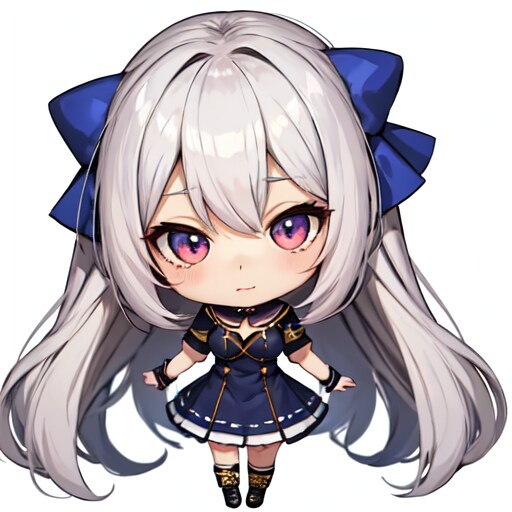 美少女ちびキャラのイラストを作成します お手頃価格で美少女ちびキャラを作成！多数納品可能です。 イメージ4