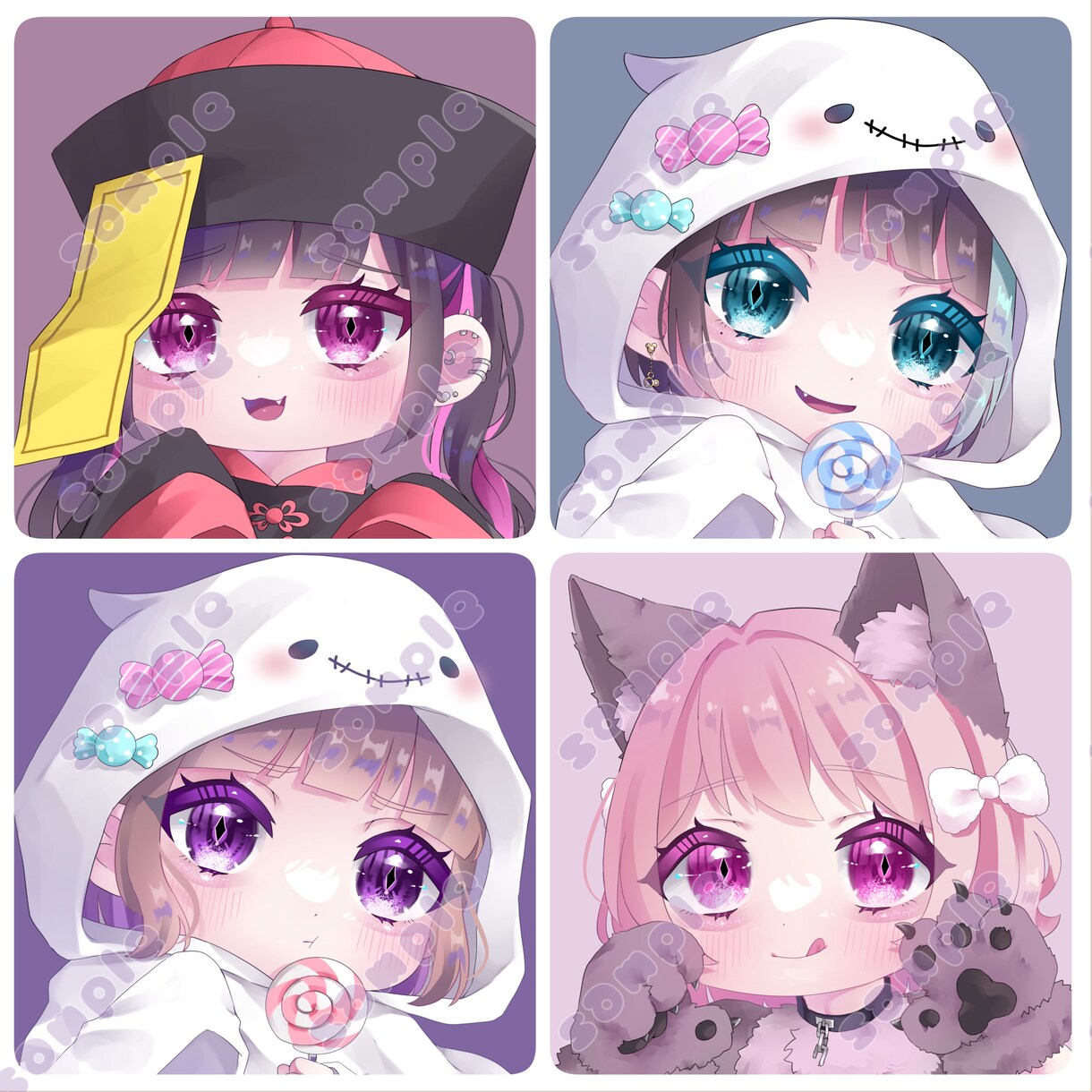 ハロウィンの量産イラスト描きます ハロウィンのためにかわいいイラストを用意してみませんか？ イメージ4