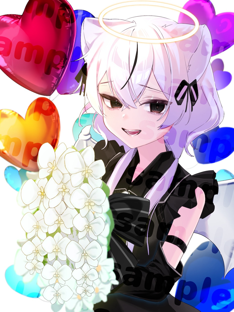 歌ってみたやグッズイラスト、夢絵等幅広く描きます VTuberさんや配信者さん、推し活主様におすすめです イメージ1