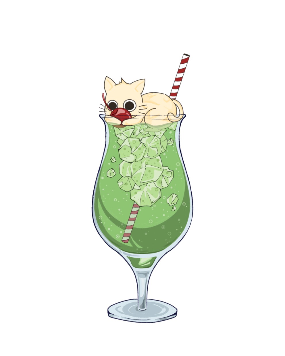 可愛い・幻想的なイラスト食べ物イラスト描きます 食べ物イラストは擬人化なども可能ですシンプルイラストも可能 イメージ4