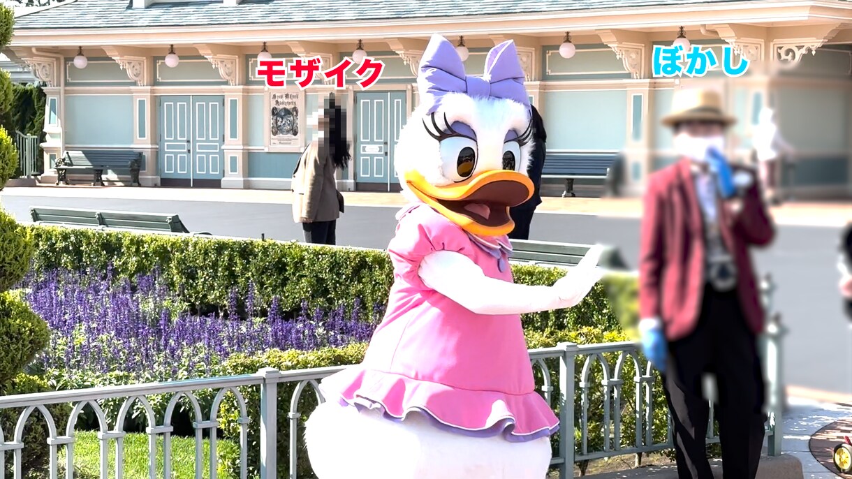 モザイク・ぼかし処理承ります めんどくさい動画のモザイクやぼかし引き受けます イメージ2