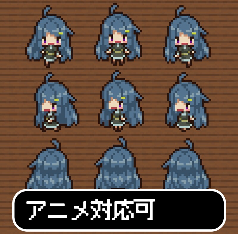 ドットキャラ描きます 自分のキャラのドットが欲しいとき イメージ3