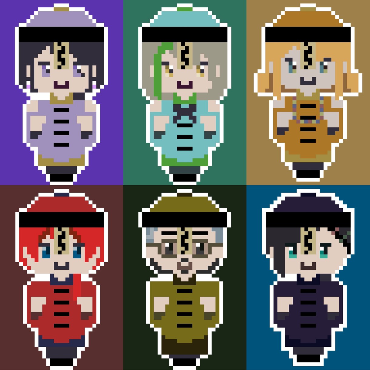 アイコンやグッズにピッタリのドット絵つくります あなたにぴったりのドット絵をつくります❕ イメージ4