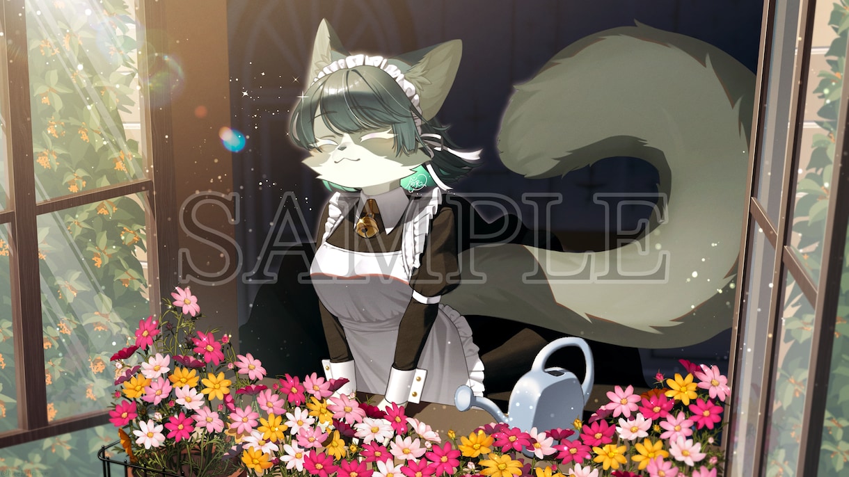 人外も◎！高品質な一枚絵描きます サムネや記念日、グッズ利用、商用利用にも対応！ イメージ1