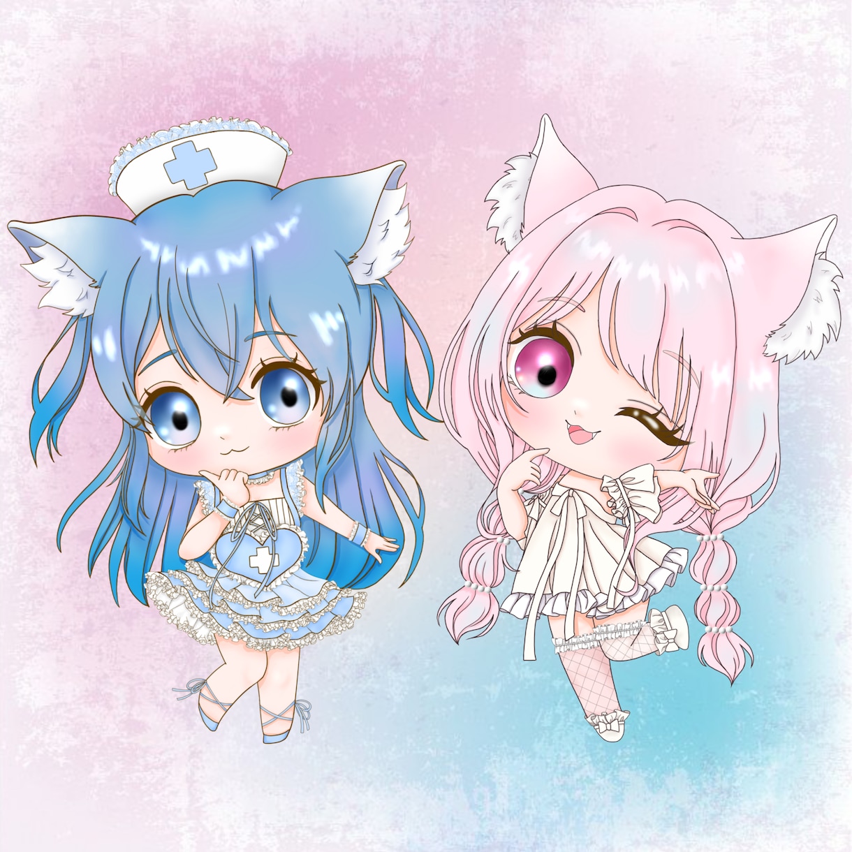 SNS用などの目を引くかわいいアイコン作成します アイコン以外のイラストもOK！お気軽にご相談ください♪ イメージ1