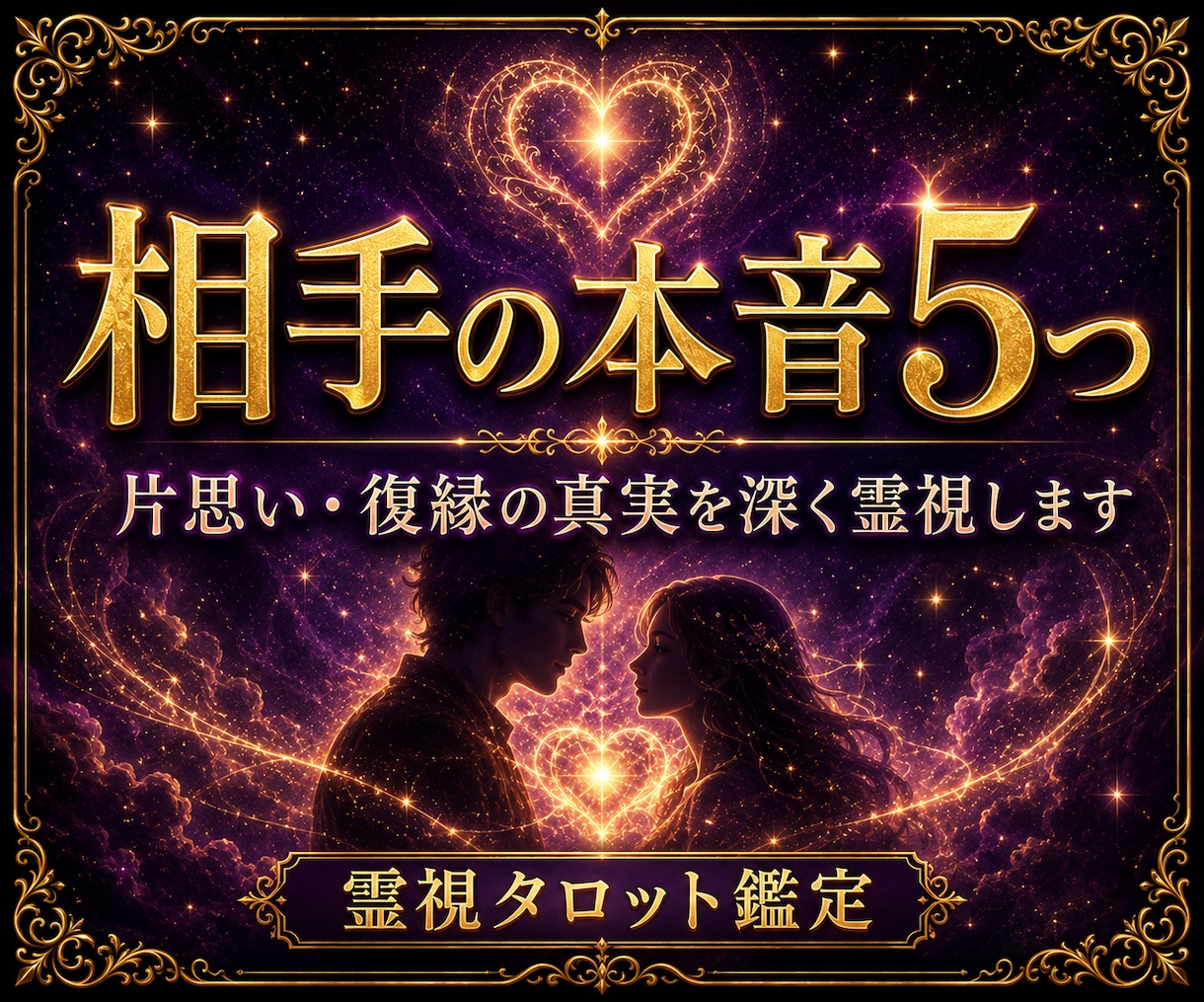 相手の本音5つ｜片思い・復縁の真実を深く霊視します 片思い・復縁・音信不通｜深層心理と恋が進まない理由を霊視鑑定 イメージ10