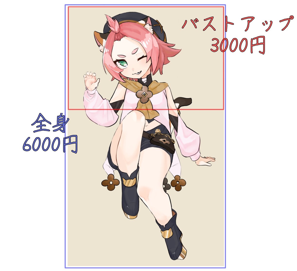商用利用可能！使い易いイラスト制作致します サムネ、立ち絵、アイコンなど！ イメージ3