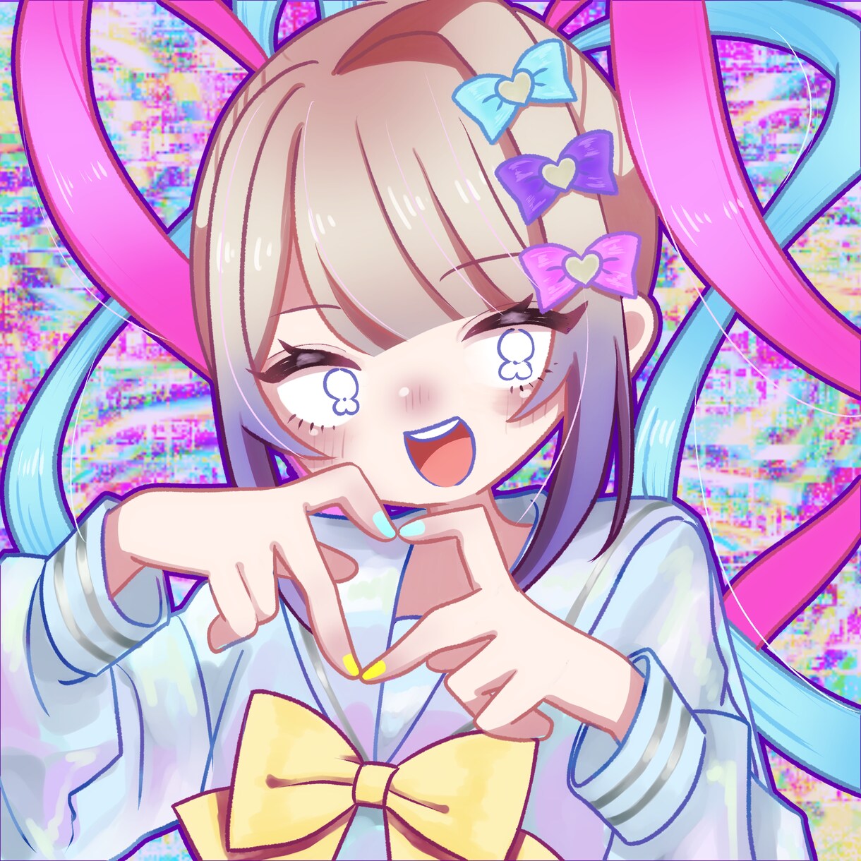 かわいいデジタルイラスト作成します うるうるお目目のかわいいイラストです イメージ8