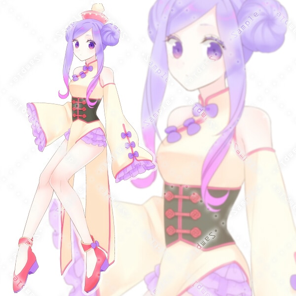 キャラクターデザインいたします ＴＲＰＧなどに使えるオリジナルキャラクターを作成！ イメージ2