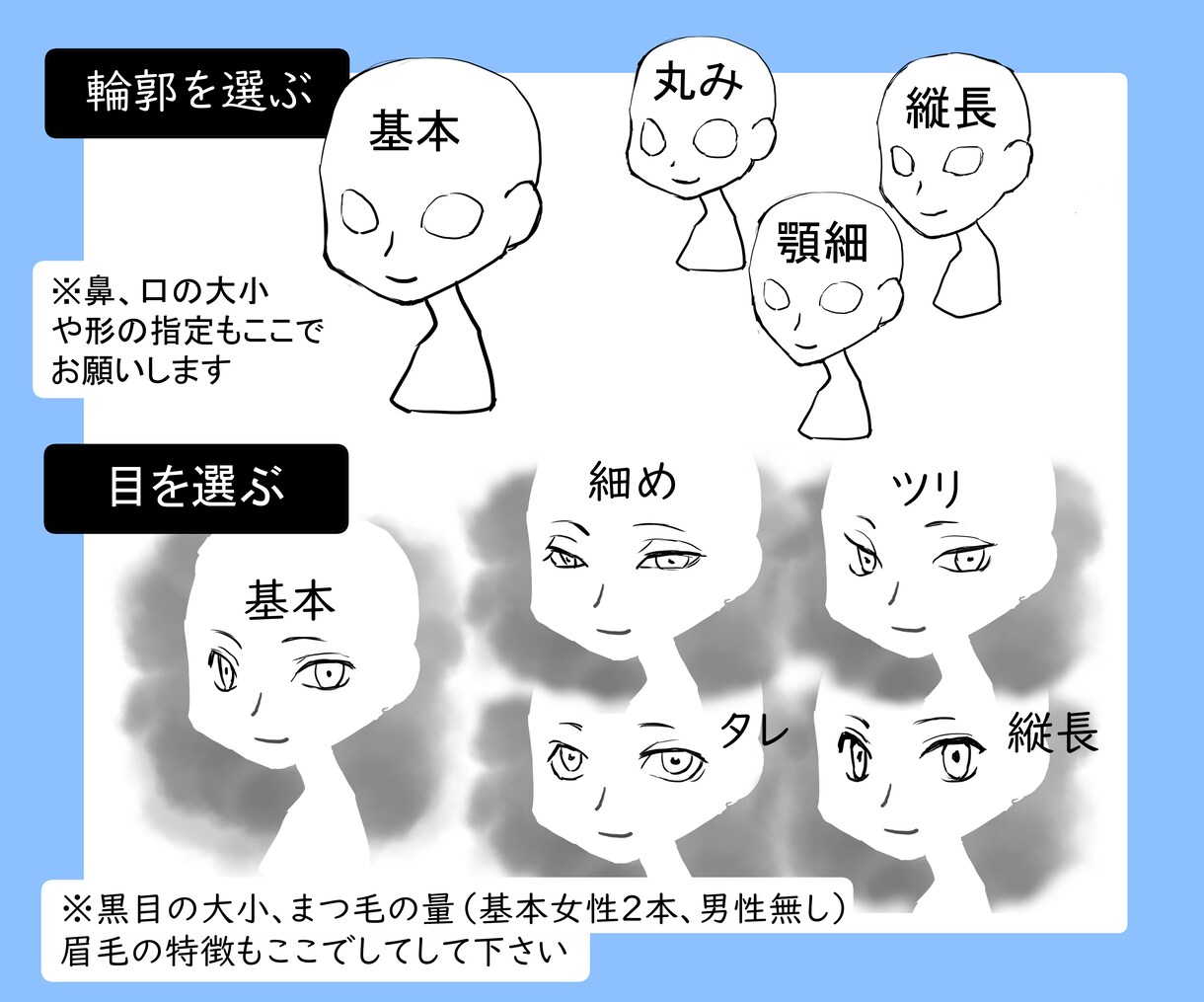 優しい印象のアイコン用イラスト描きます 指定は簡単。項目をお選び頂くだけです！ イメージ2
