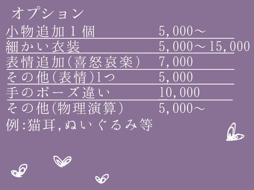 イラストからモデリングまで承ります V活動したい方必見！詳細を細かく聞くのでこだわり詰め放題 イメージ4
