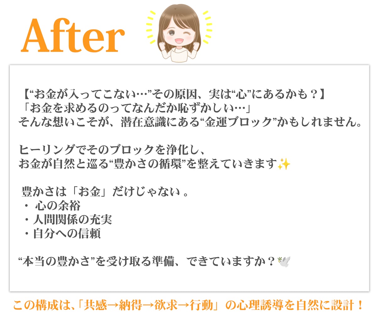 月2名限定｜占い・相談系に特化｜出品サポートします 残り今月1枠｜自己流で売れない状態から選ばれる形に伴走します イメージ9