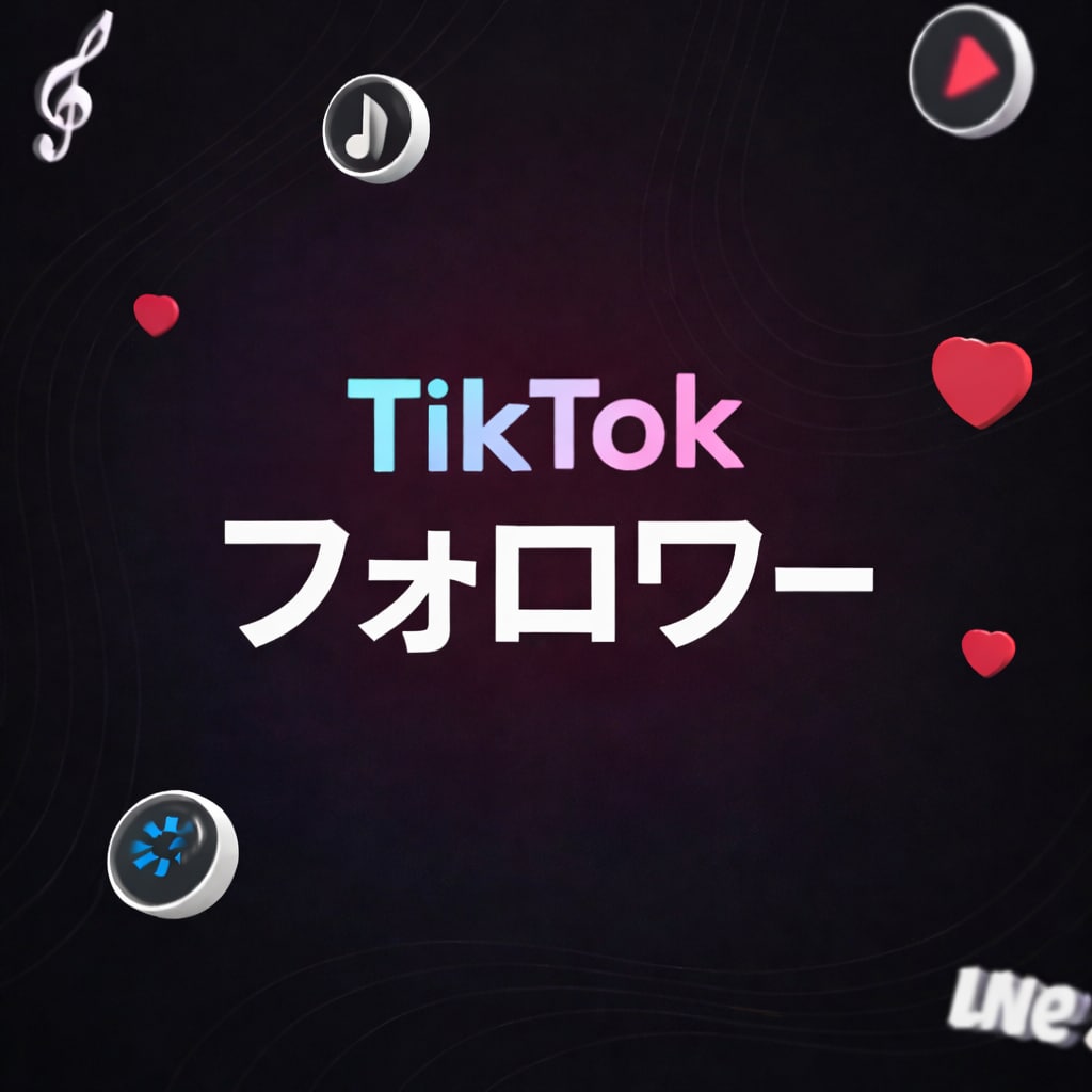 TikTokフォロワー1000人 増加します ティックトック フォロワー 拡散 宣伝 フォロワー増加確実 イメージ1