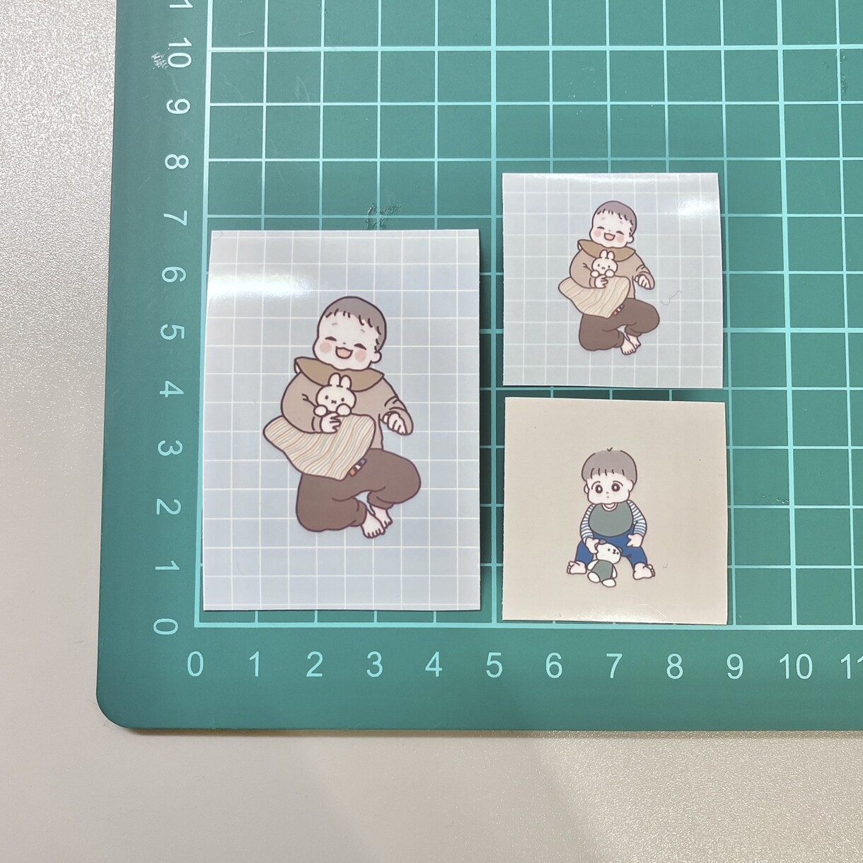 ほっこりかわいいテイストでお子様の似顔絵描きます SNS使用可！形に残るオプション付き♡ イメージ4