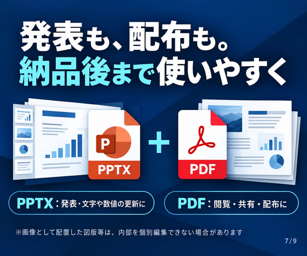 伝えたいことが伝わるプレゼンスライドを作ります 情報を整理し、聞き手が理解しやすい資料へ イメージ7