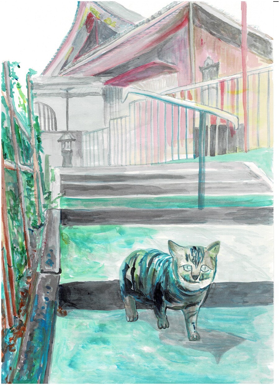 サンプル画像のようなイラストや漫画を制作します 水彩タッチのペット等のイラストや漫画がほしい方へ イメージ7