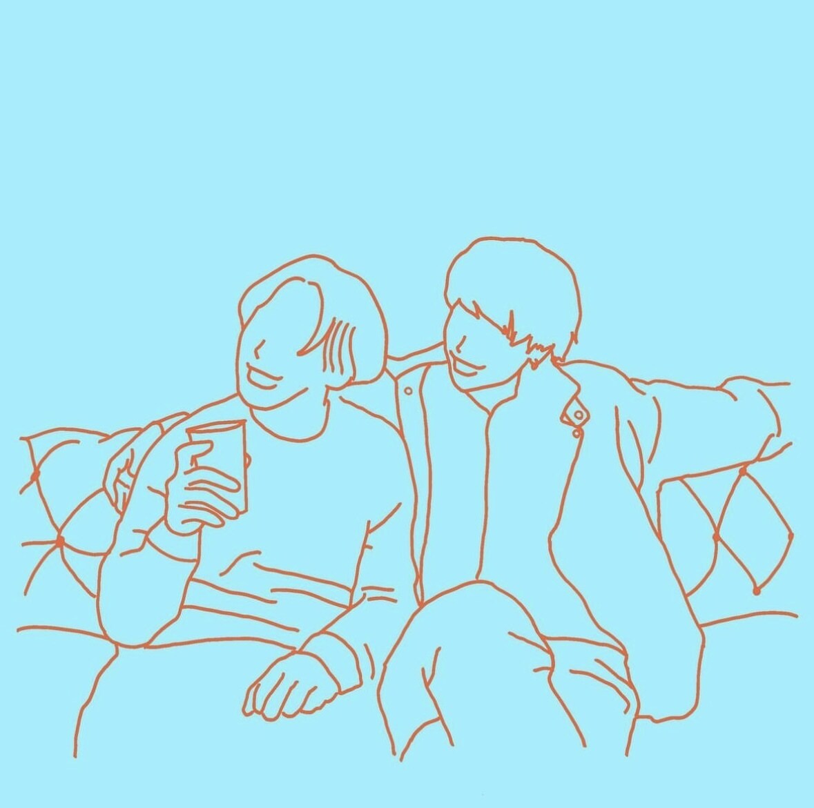 お洒落な線画イラスト作成します 世界で一枚のオリジナルイラスト イメージ3