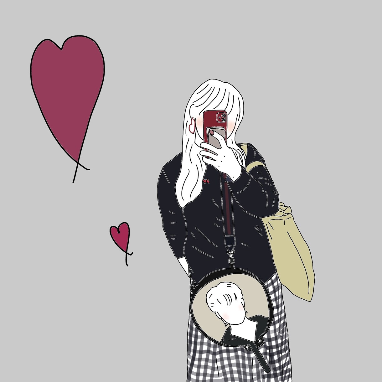 はじめての出品　写真からゆるっと絵描きます アイコンや、大切な方へのプレゼントにぴったりのゆる絵です◎ イメージ2