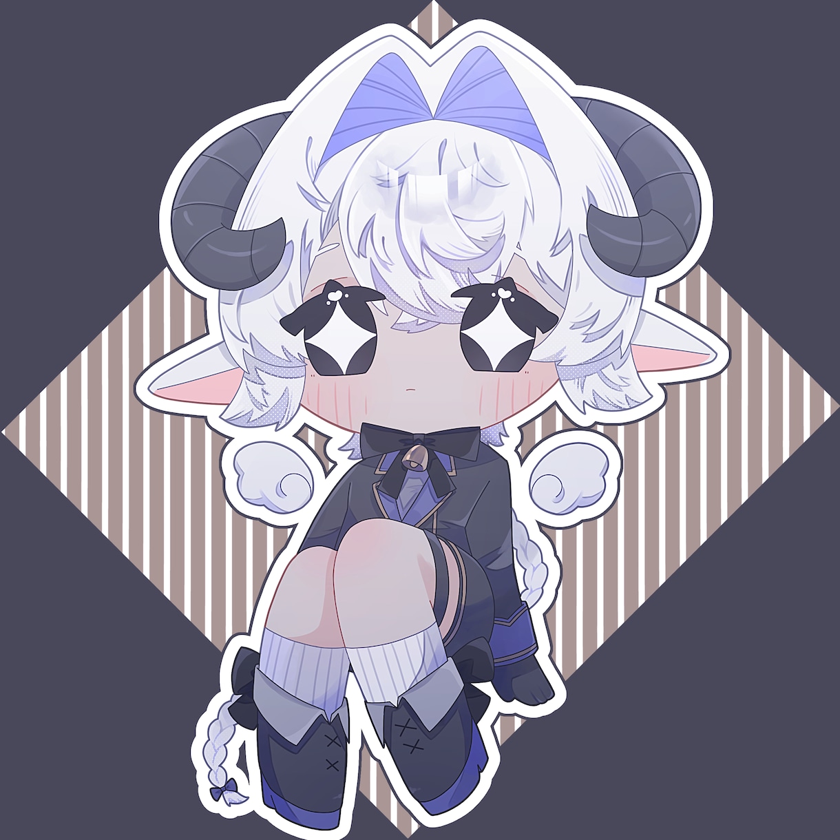 最短1日！かわいいSDイラスト描きます Vtuberさんから人気！アイコン/グッズ/配信向け イメージ7