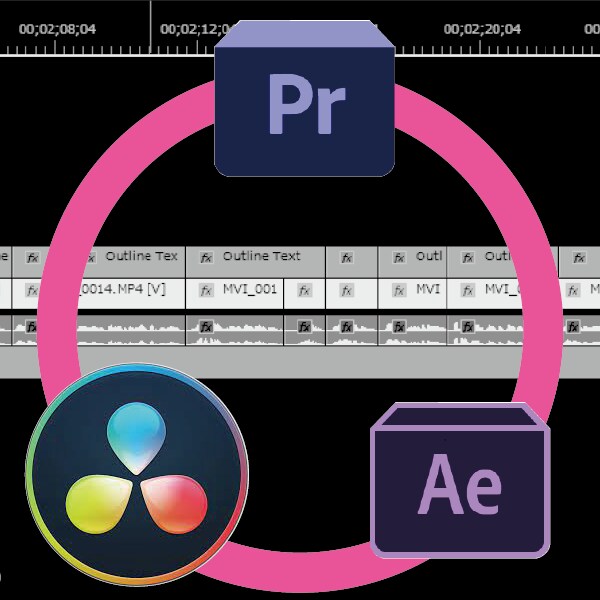 動画文字起のPremierePRJ作成まで承ります 編集サポート、AE、DavinciResolveも対応可。 イメージ1