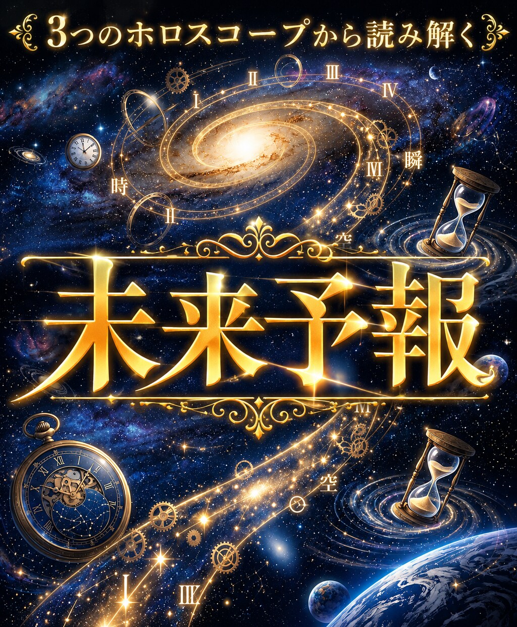 時期読み☆人生の転機とタイミングを読み解きます 西洋占星術の3つの手法で運気の流れを多面的に未来予測 イメージ2