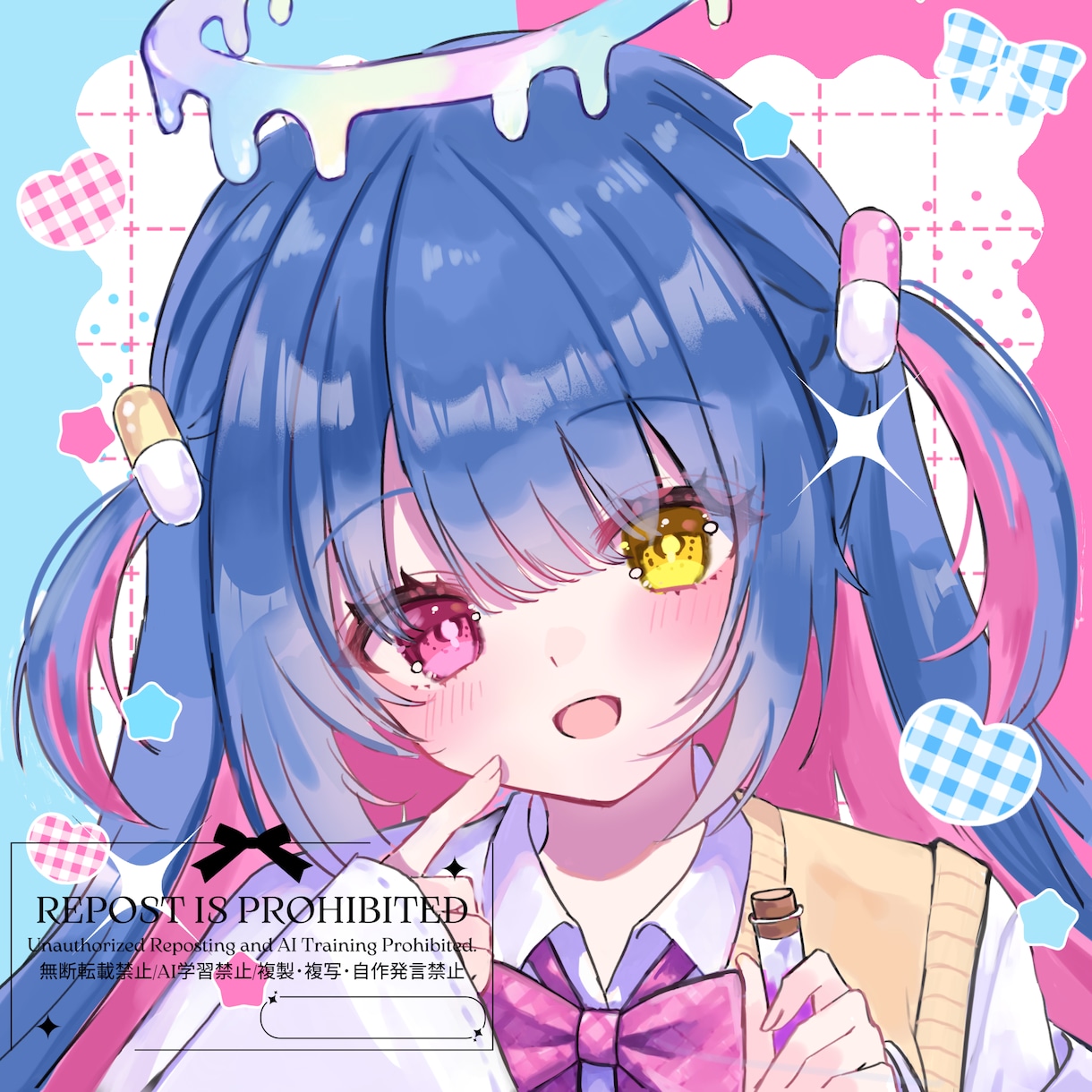 可愛いアイコンお描き致します SNS等で使用するイラスト作成致します！ イメージ1