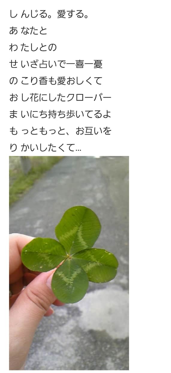 記念日にオススメ／あいうえお作文を創ります 大切な方のお名前などを用いて言葉を紡ぎメッセージを作成します イメージ1