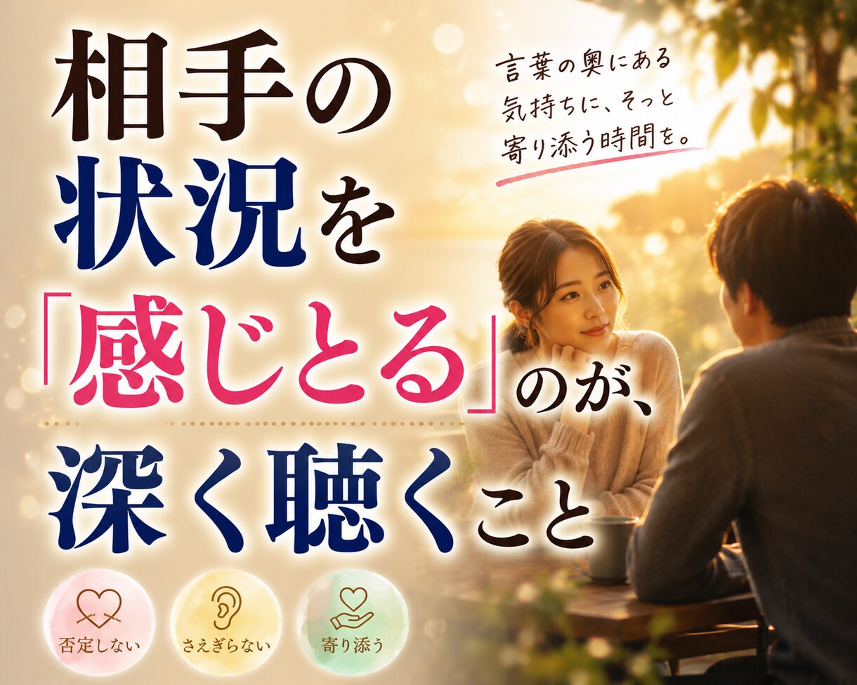 今すぐ話せます。ただ聞いてほしい方の雑談傾聴します どんな話も否定せず静かに寄り添い安心してお話しください イメージ6