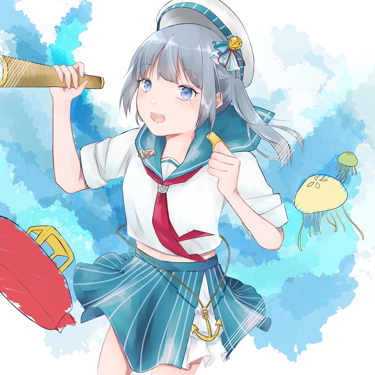 動画のサムネイルや広告イラスト描きます もったりしたマットな塗りが得意です！1枚絵が欲しい方はぜひ！ イメージ4