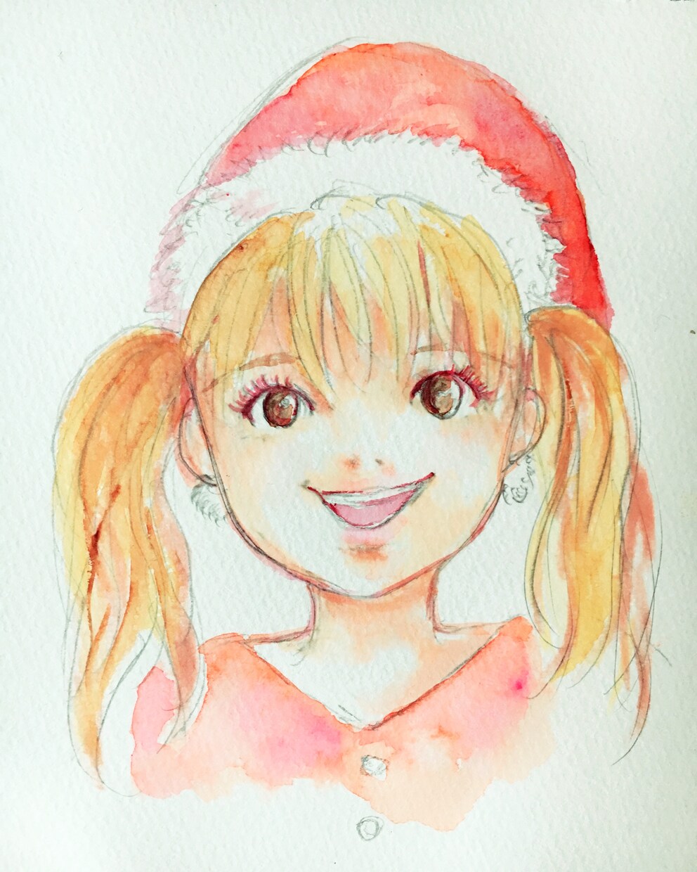 アイコン、オリキャラ承ります 透明水彩使用、優しいカラーもアクリル風カラーも可能です イメージ1