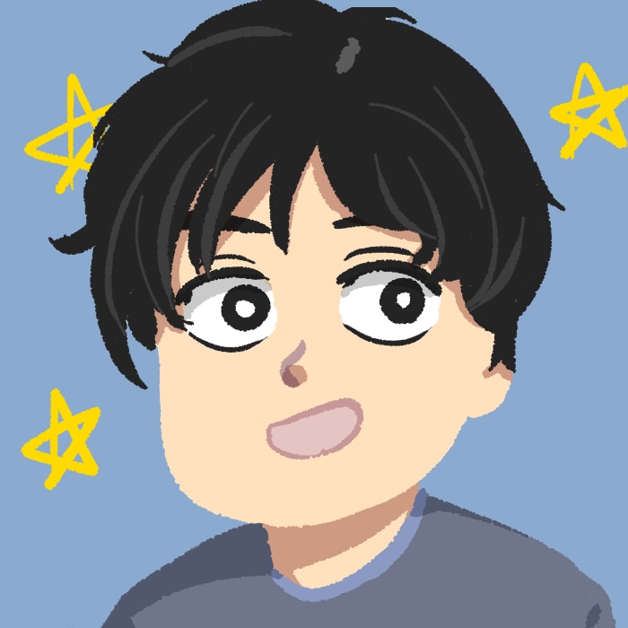 線画無し！オリジナルアイコンイラスト描きます 輪郭線のない、モコモコしたポップなイラスト イメージ1