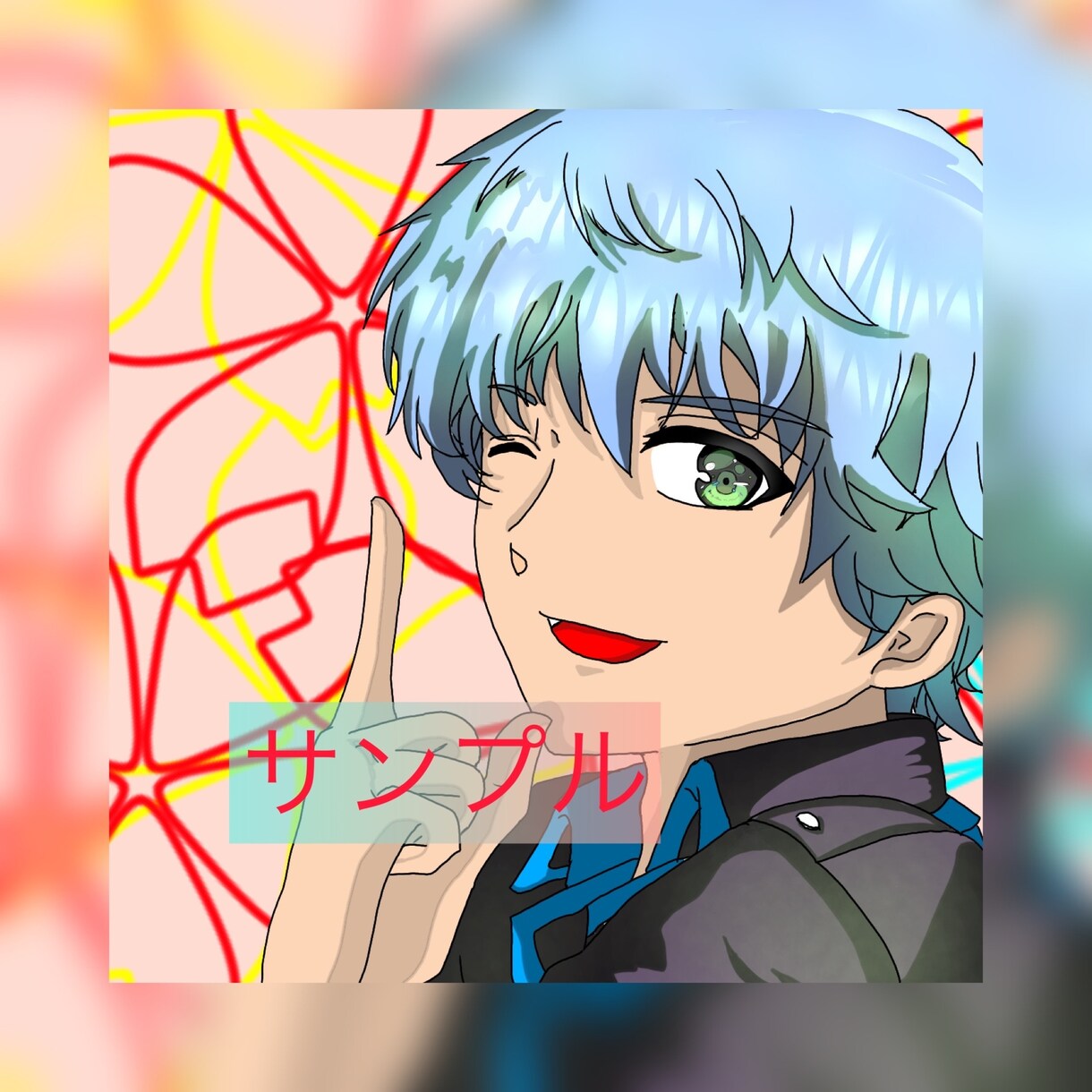 サムネアイコンなどのイラスト描きます かわいい綺麗系かっこいい系など イメージ2