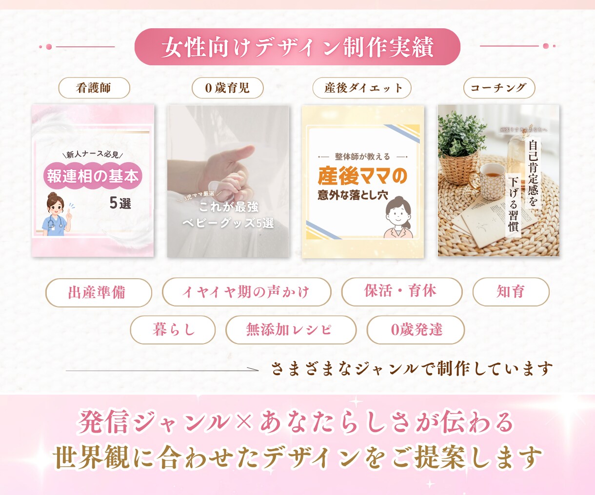 世界観が整うインスタ投稿テンプレを制作します AIには出せない「あなたらしさ」を詰め込んで見られる投稿に イメージ5