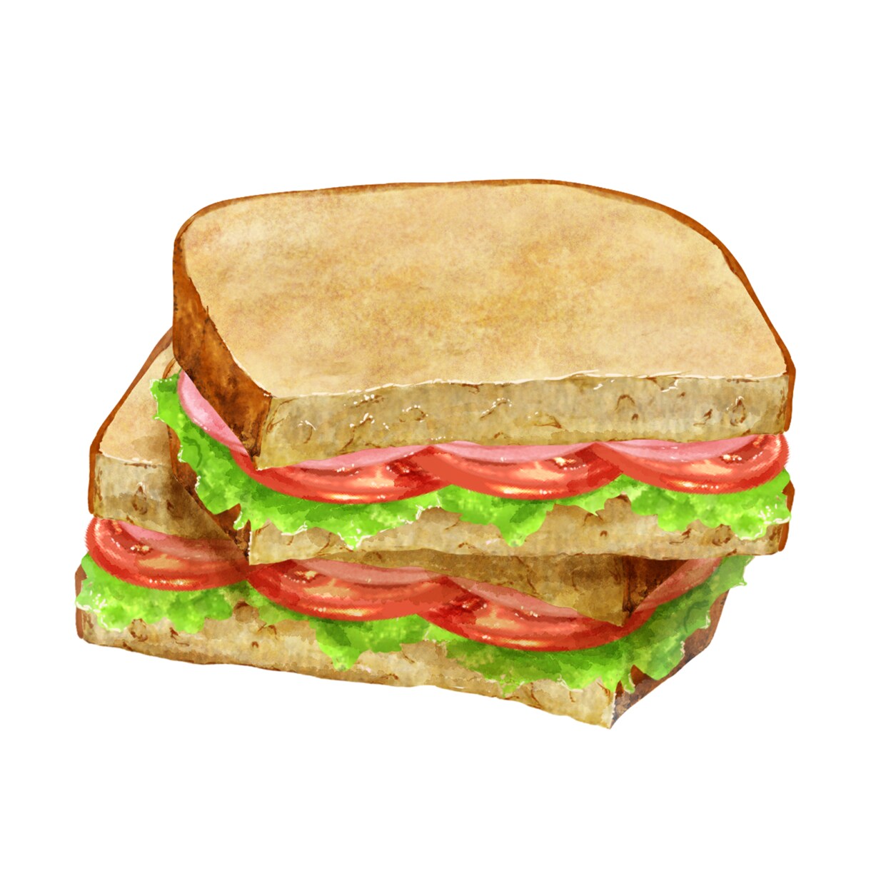 食べ物、飲み物のイラスト描きます 現役カフェ店員がおいしそうなリアルなイラストを提案します イメージ6