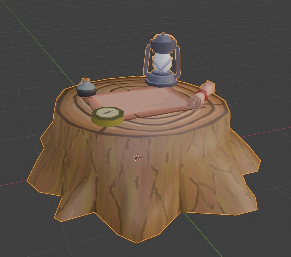 ゲーム用低負荷小物プロップを制作します 低ポリで可愛い/カッコいい小道具作りますUnity対応 イメージ1
