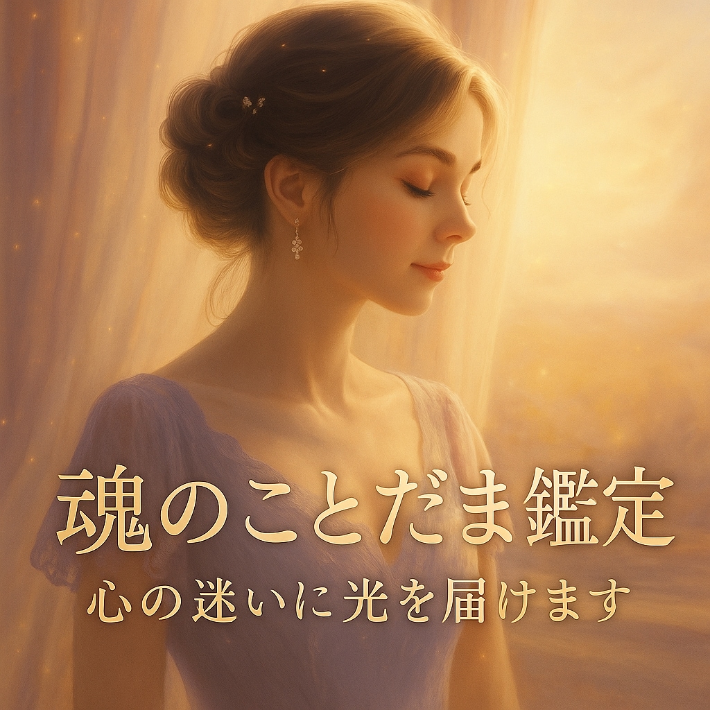 自分がわからないあなたへ♡魂のことだまを届けます 名前の響きが教えてくれる、あなたの本質と使命をお伝えします イメージ1